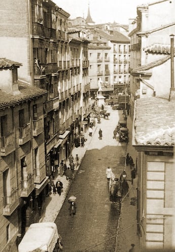 La Cava Baja en 1934.