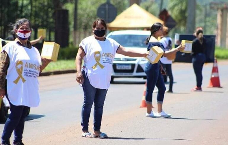 Aproximadamente 1.000 voluntarios apoyarán la colecta anual de Asociación Manos Solidarias del Alto Paraná.