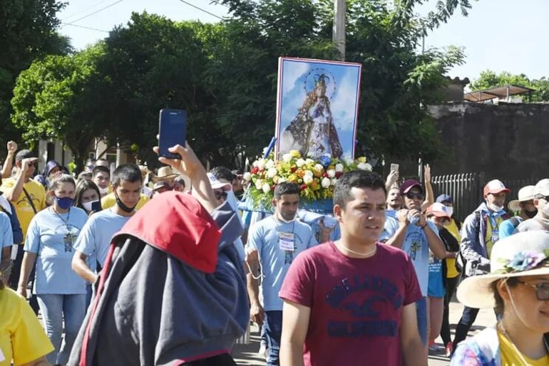 Jóvenes se preparan para la peregrinación Nacional