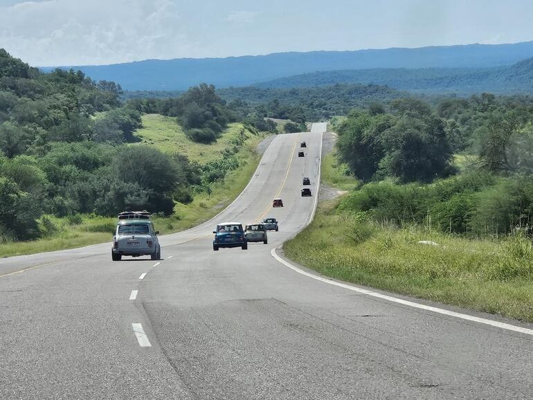 Los Minis se portaron en las rutas de Sudamérica.