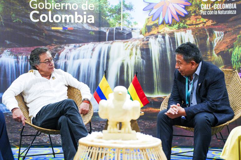 El vicepresidente criticó a “los poderosos del mundo”, por “negarse a escuchar, entender y asumir acciones” por “no perder sus privilegios”. EFE/ Presidencia De Colombia.