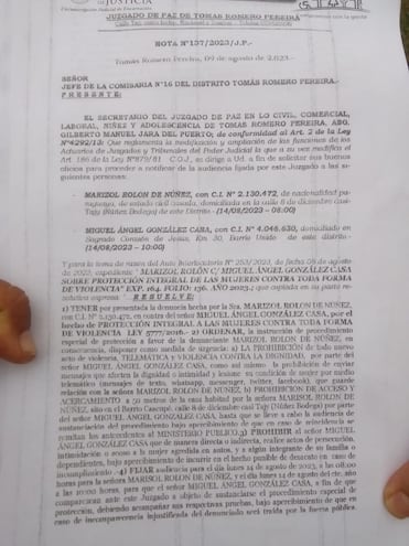 Tesorero de la contraloría ciudadana de Tomás Romero Pereira, Miguel González, denunció presunto "apriete" a la organización.