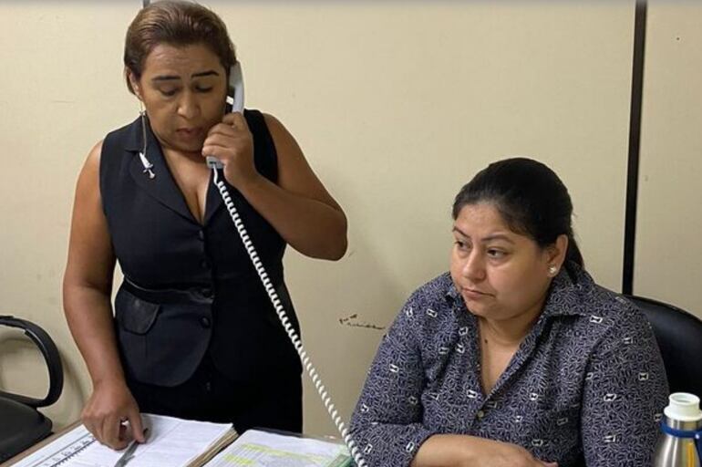 Juana Melgarejo, directora de la Central telefónica del Congreso de la Nación.