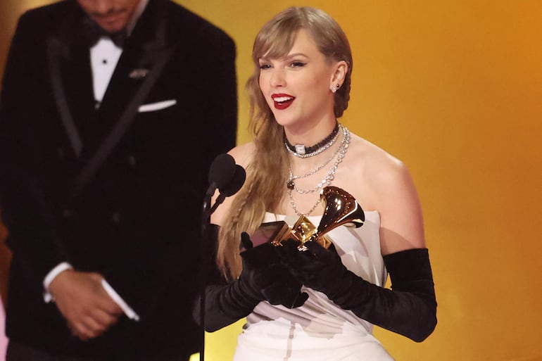 Taylor Swift ganó el Grammy a mejor álbum vocal pop.