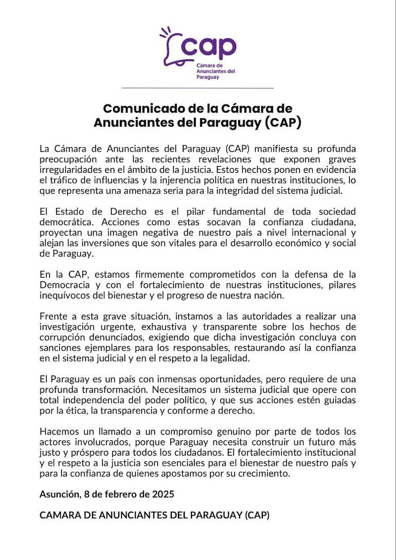 Gremios empresariales y organizaciones de la sociedad civil exigen investigación ante el escándalo desatado por los chats filtrados de Eulalio Lalo Gomes