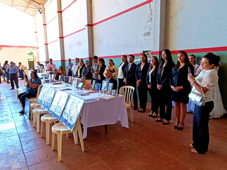 El evento fue organizado con el apoyo de la Biblioteca Popular y Ateneo de Lengua Guaraní de San Juan Nepomuceno.