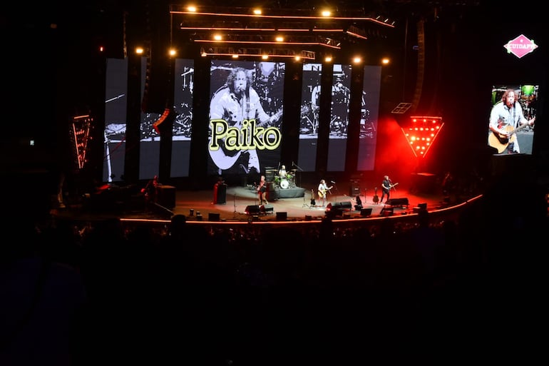 Paiko hizo vibrar a puro rock nacional en el festival ReciclArte.