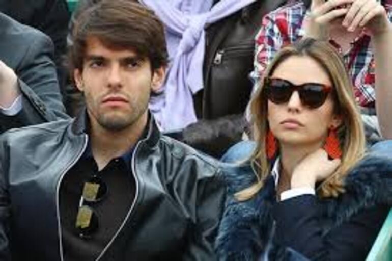 Kaká y Caroline Celico