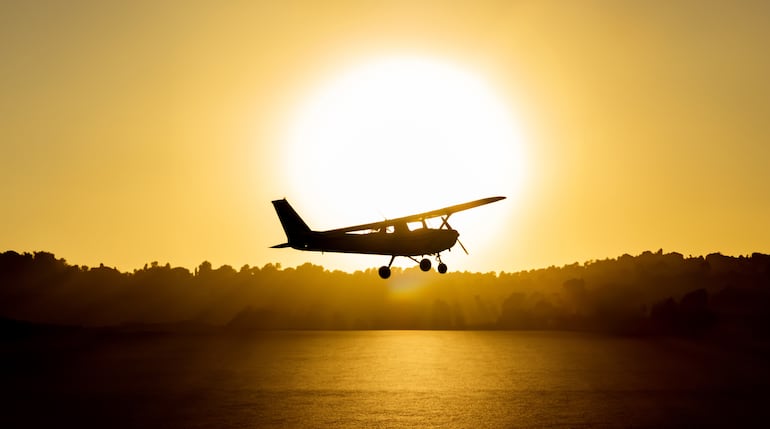 Avioneta desaparecida (Foto ilustrativa)