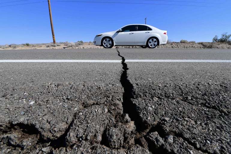 Consecuencias del sismo en California.