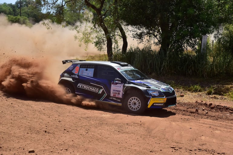 Ricardo Escauriza y Félix Angulo estarán el competencia el domingo con el Skoda Fabia R5, en el Super Prime y el Regional.