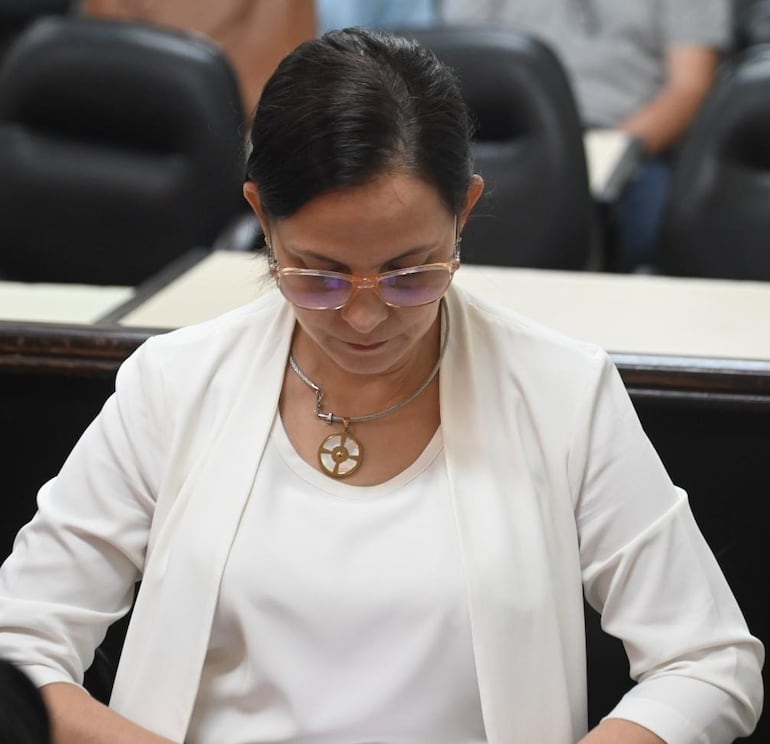 La química farmacéutica Sandra Hermosa, quien se encargó de elaborar el preparado de fluor que costó la vida a la joven Sol Chávez.