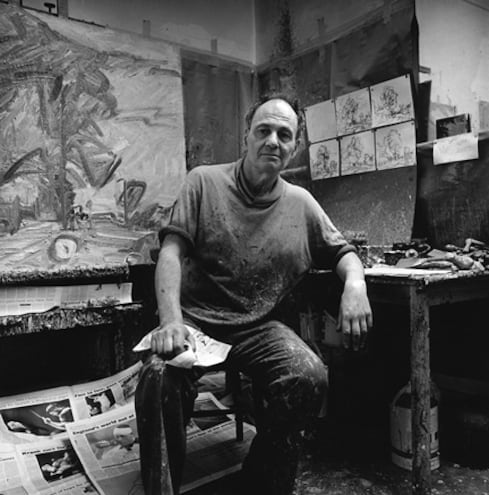 Pintor Frank Auerbach falleció.