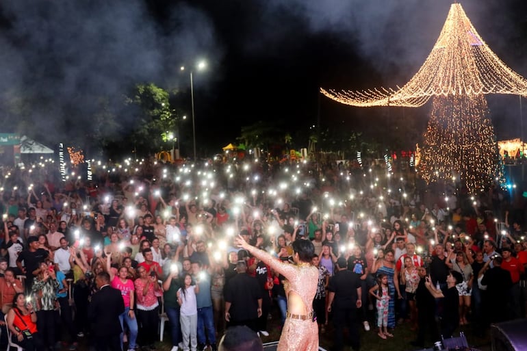 Villa Navideña de Ciudad del Este se suma a los atractivos de fin de año