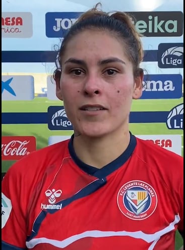 Jessica Martínez marcó ayer otro gol para el Levante Las Planas en la Superliga Femenina de España.