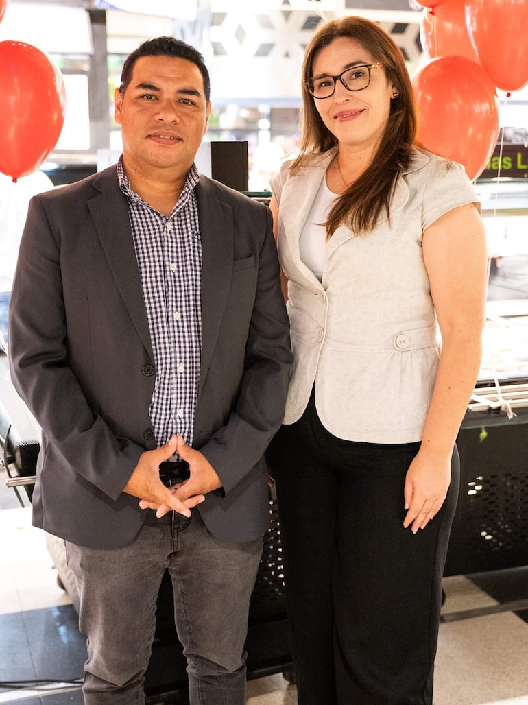 Joel López y Marlene Pereira. 