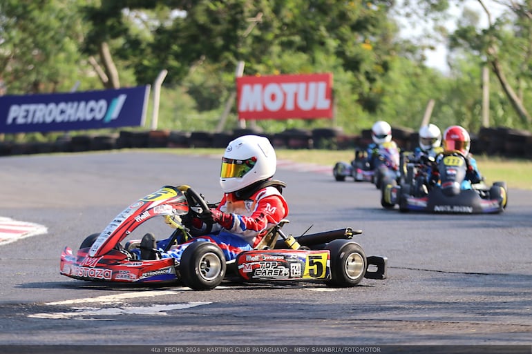 Con un superlativo trabajo, Sebastián Wasmosy es el indiscutible campeón de la Rotax Micro Max.