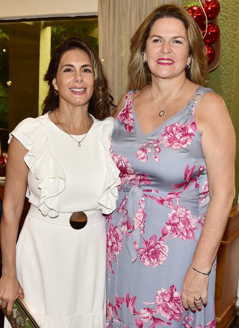 Patricia Gómez y Milena Alba de Polanco.