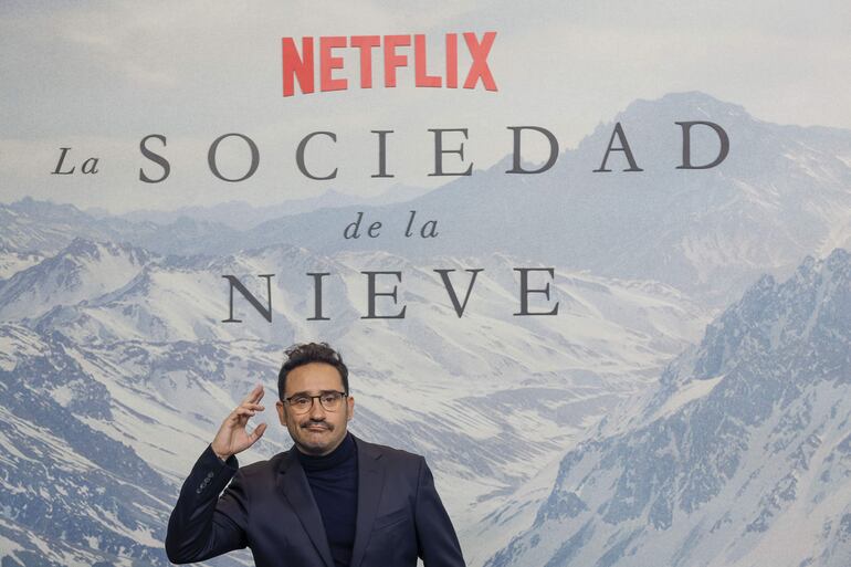 El cineasta español J.A. Bayona, realizador de "La sociedad de la nieve".