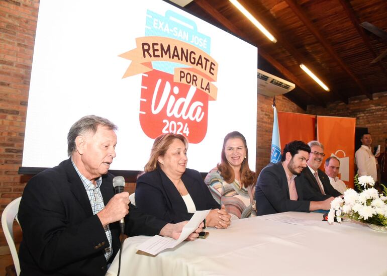 Lanzamiento de la campaña Remangate por la Vida.