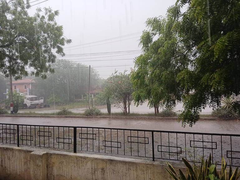 Alerta: tormentas se focalizan sobre un departamento