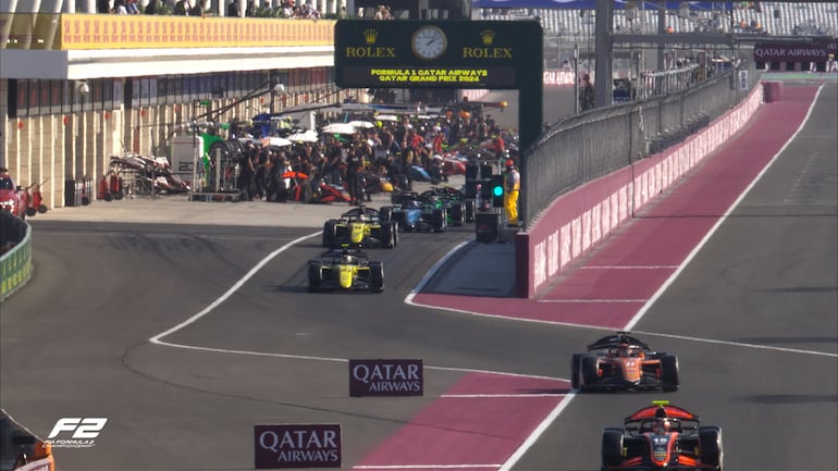 La Fórmula 2 reanudó la temporada 2024 en el Circuito Internacional de Losail, en Qatar.