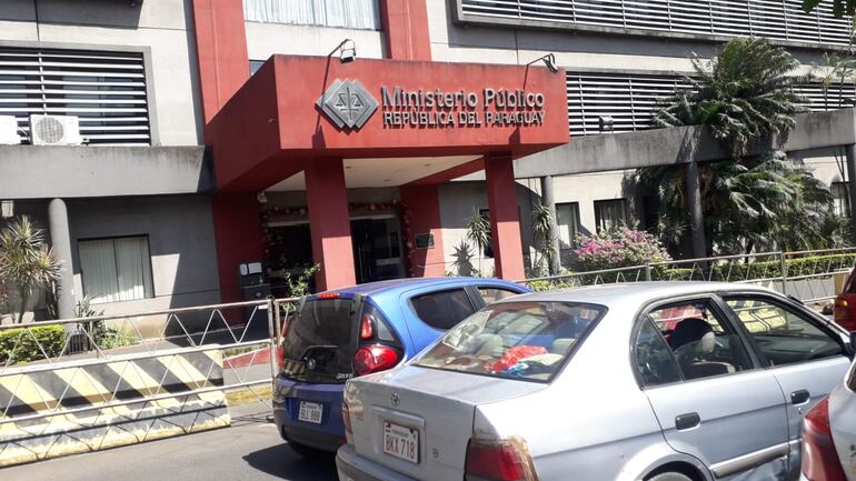 La sede central del Ministerio Público, en Asunción.