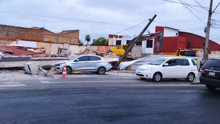 En la esquina de la avenida La Victoria y Eusebio Ayala se pretende instalar una estación de servicios.