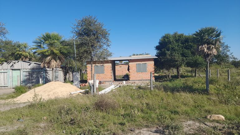 Las viviendas que serán habitadas por familias de los Ishir ya se encuentran en etapa de terminación.