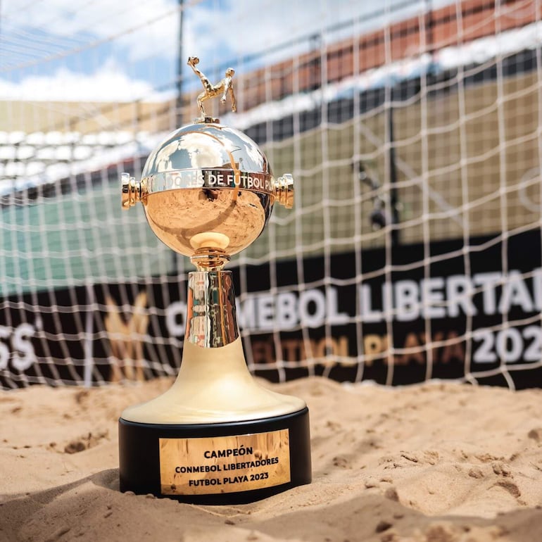 La Libertadores de fútbol playa se disputará en nuestro país entre el 1 y  8 de diciembre próximos.