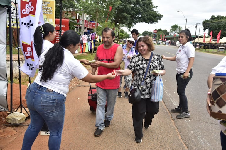 conmovedoras historias de los peregrinantes de Caacupé