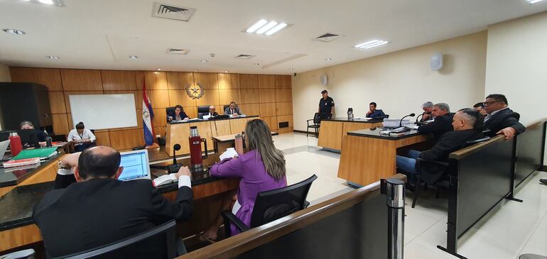 Desarrollo de la última audiencia del juicio oral y público de Mbururú y otros 17 procesados. 