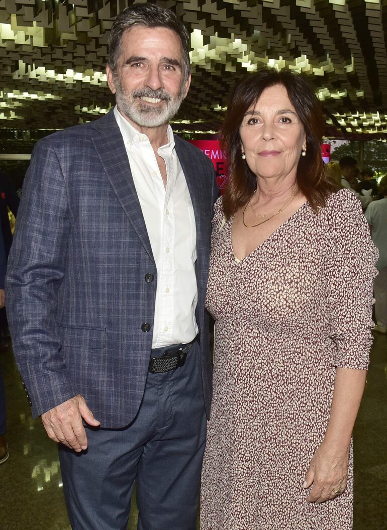 Pedro y Claudia Fadul.