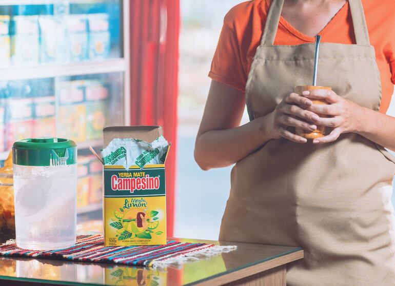 Yerba mate Campesino se encuentra en el país y el extranjero.