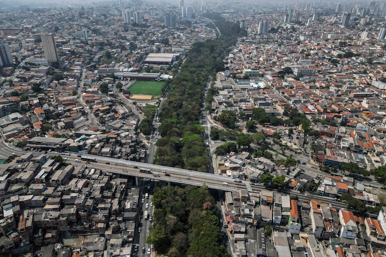 Parque de Tiquatira en Sao Paulo.