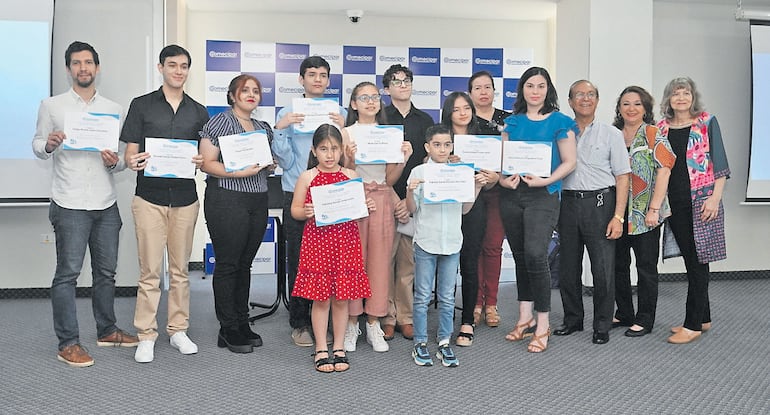 Ganadores del año pasado, de las diferentes categorías del concurso.