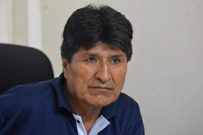 Evo Morales, expresidente de Bolivia.