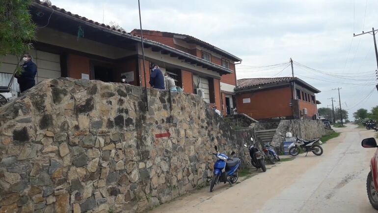 Hopital Regional de Fuerte Olimpo, donde tambien se dan los despidos de personal de blanco.