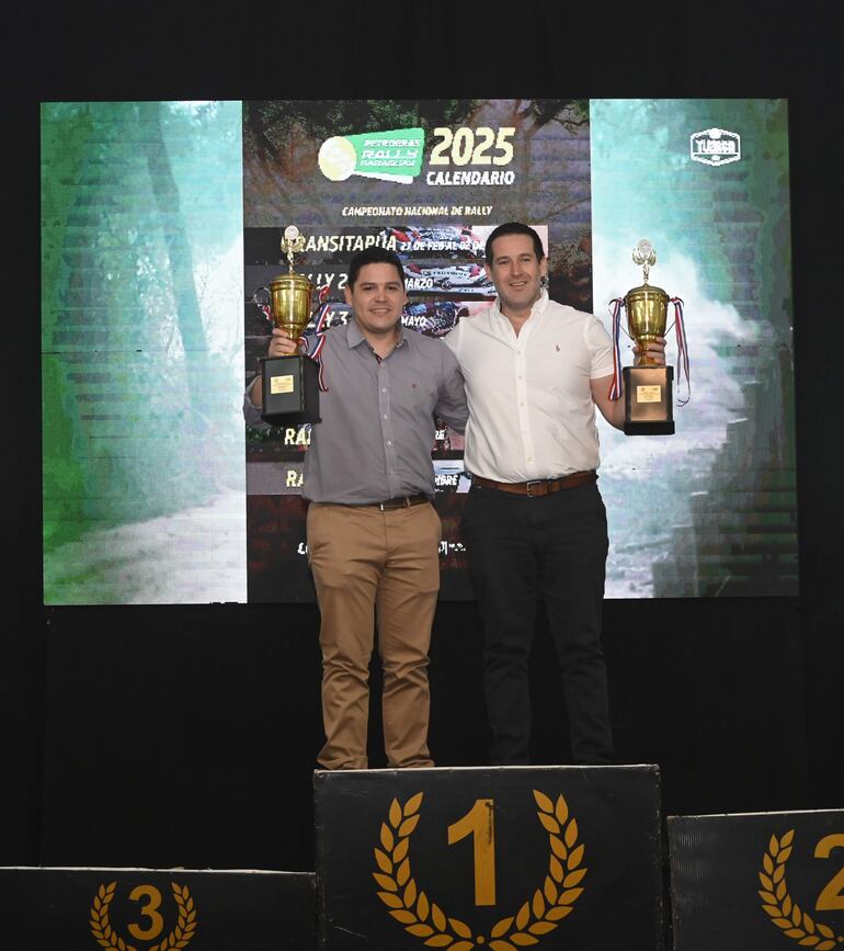 Alberto y Eduardo González, campeones (RC4B).