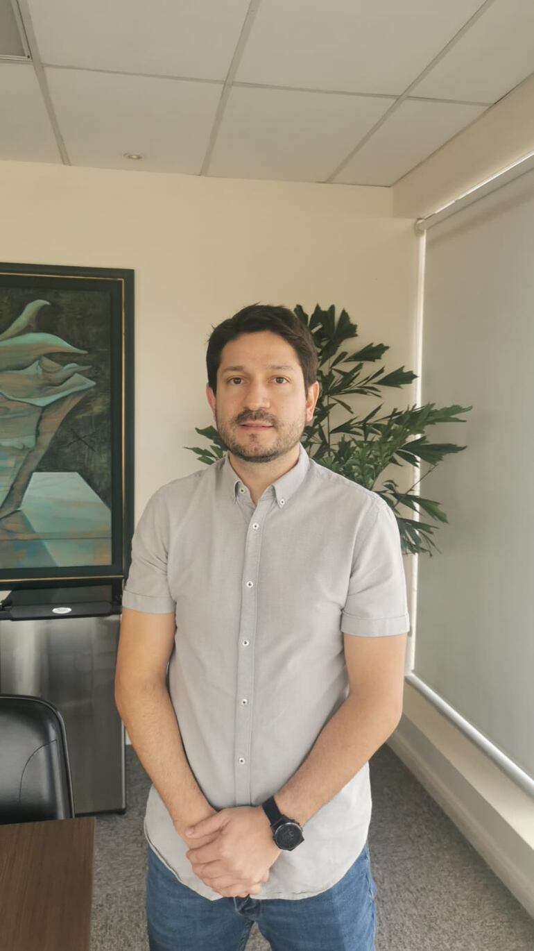 Raúl Valdez, presidente del Centro de Armadores Fluviales y Marítimos del Paraguay.