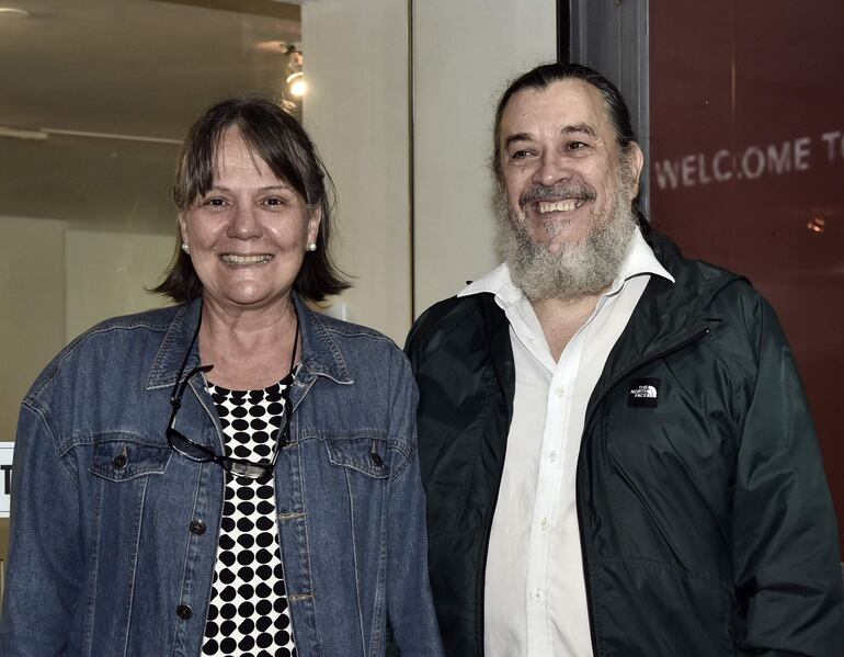 Luciana Basso y Alberto García.