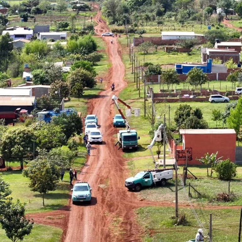 Cortes masivos de conexiones irregulares en Alto Paraná.