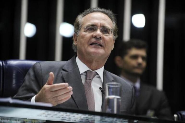 Renan Calheiros, senador de Brasil.