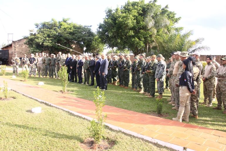 Agentes de la Senad, CODI y la Policía Federal del Brasil trabajan de forma coordinada en la lucha contra el narcotráfico en el departamento de Amambay.