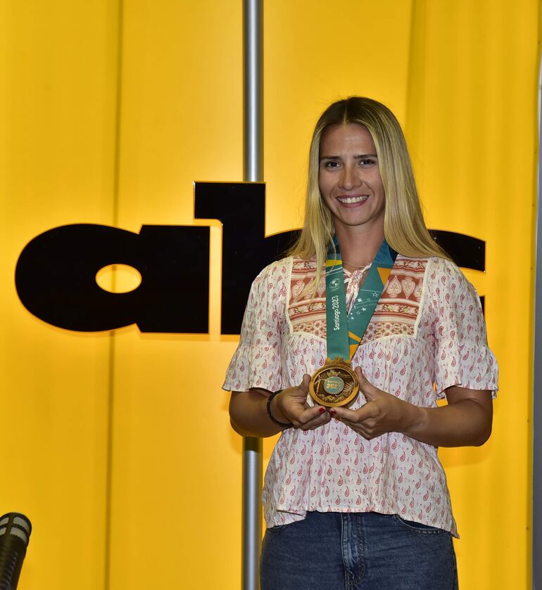 Ale Alonso registró una histórica medalla para Paraguay en el remo en unos Juegos Panamericanos.