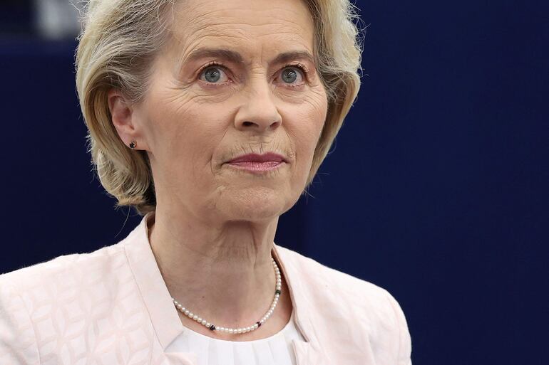 La presidenta de la Comisión Europea, Úrsula von der Leyen.