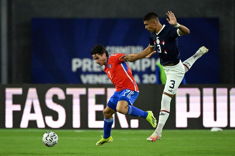 Ronaldo de Jesús (3), defensor central de Paraguay