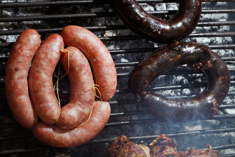 Chorizos y morcillas