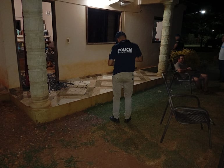 Asalto en vivienda del hermano del Intendente de Paso Yobai.