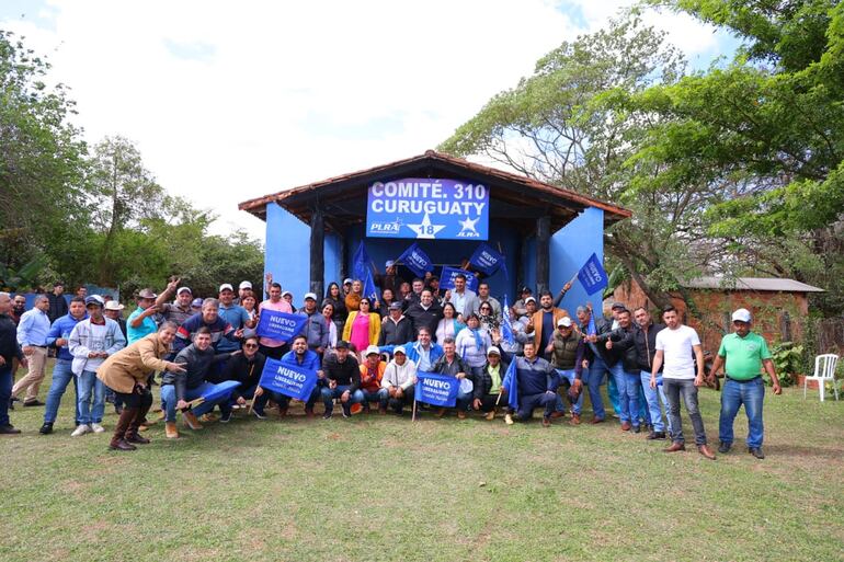 Liberales se reunieron en Curuguaty para debatir sobre el futuro del partido.